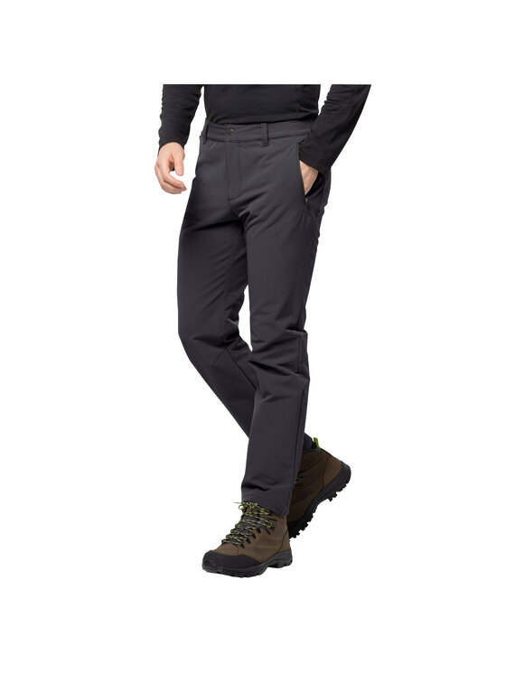 Jack Wolfskin Jack Wolfskin Spodnie outdoor 1503602_6000 Czarny Regular Fit
