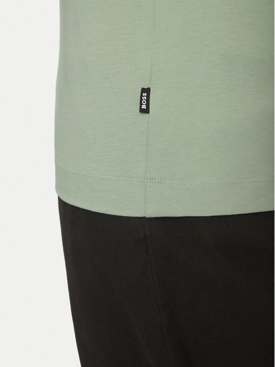BOSS BOSS T-Shirt Thompson 01 50468347 Grün Regular Fit