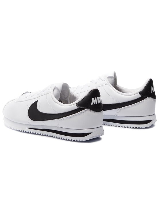 White nike cortez junior outlet