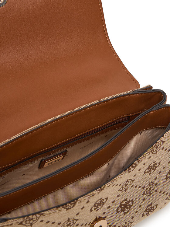 Guess Guess Дамска чанта Melinda HWJP99 02200 Кафяв