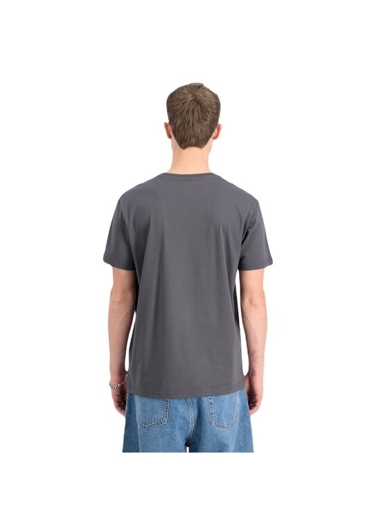 Alpha Industries Alpha Industries Tričko AI.146510-684-M Sivá Regular Fit