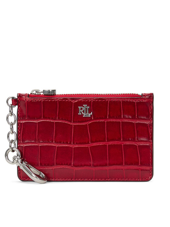 LAUREN RALPH LAUREN Puzdro na kreditné karty 432951705001 Červená