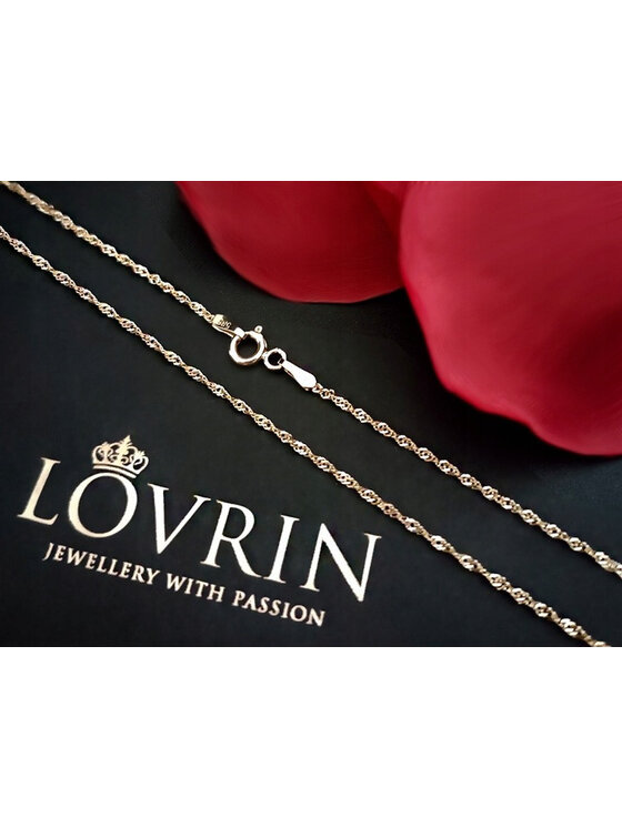 Lovrin Lovrin Łańcuszek 59007 Złoty