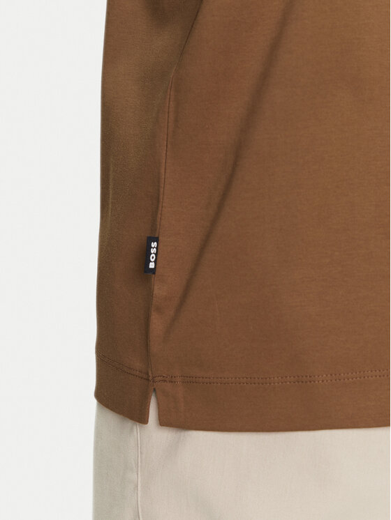 BOSS BOSS Polo C-Parris 01 50520297 Brązowy Regular Fit
