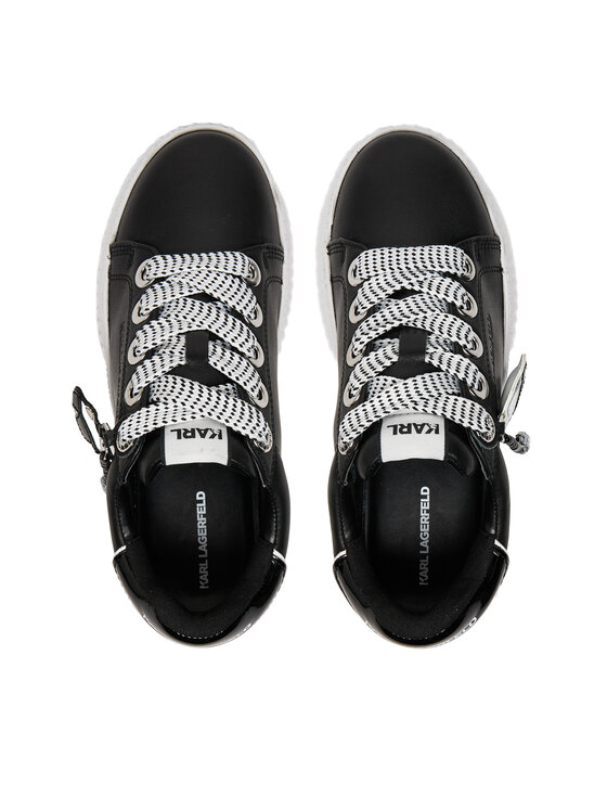 KARL LAGERFELD KARL LAGERFELD Sneakersy Krepper Lo KL42376T Čierna