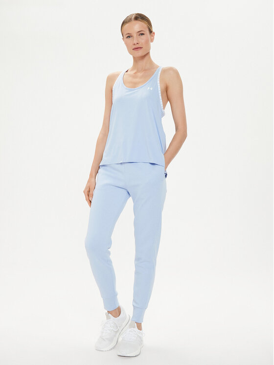 Under Armour Under Armour Top Ua Knockout Tank 1351596-539 Modrá Loose Fit