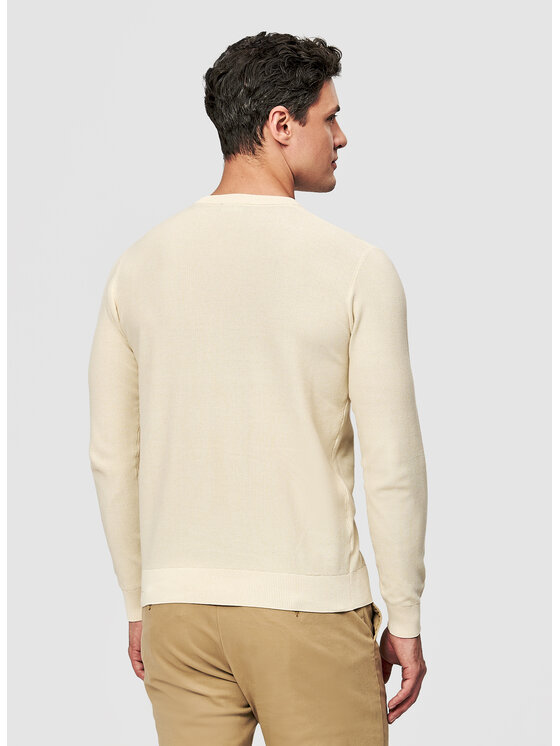 Pako Lorente Pako Lorente Sweter P26SF-2X-001 Beżowy Classic Fit