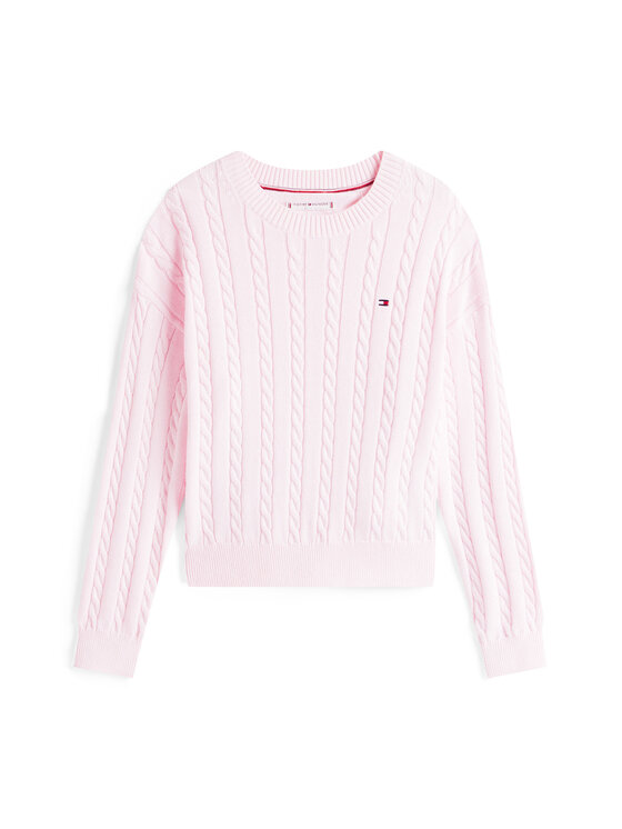Tommy Hilfiger Tommy Hilfiger Пуловер KG0KG08547 Розов Regular Fit