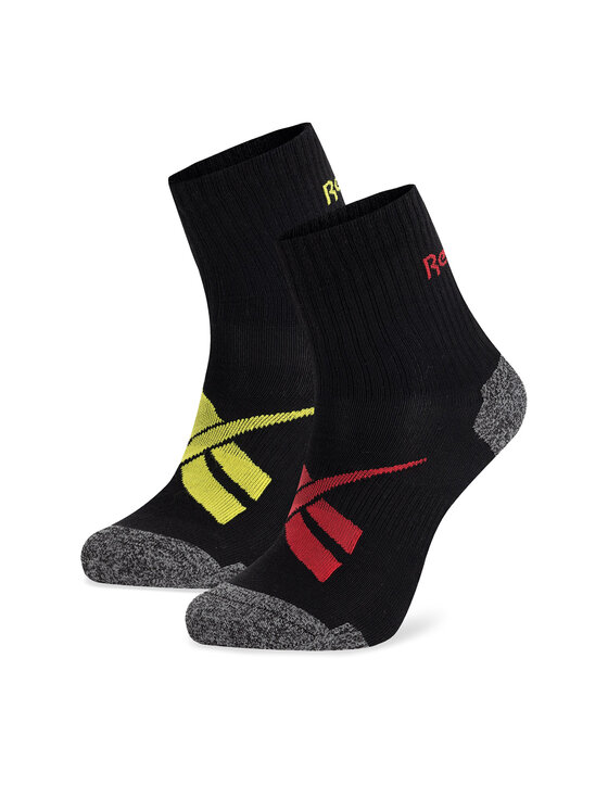 Zestaw 2 par wysokich skarpet unisex Reebok