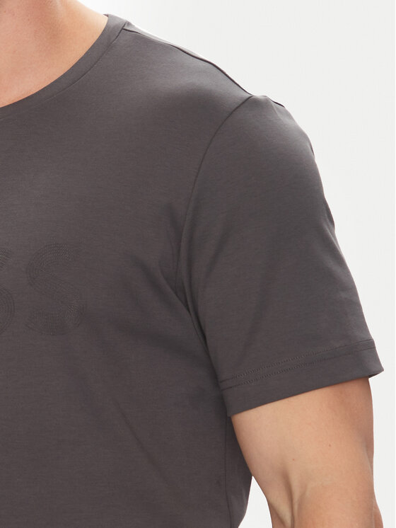 BOSS BOSS T-shirt Logo Future 50543796 Grigio Regular Fit