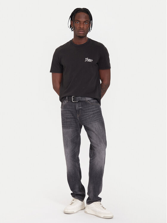 Guess Guess Tricou M5BI70 I3Z14 Negru Regular Fit