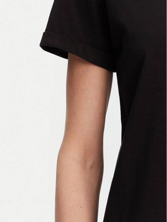 Liu Jo Liu Jo Tricou WA5007 JS923 Negru Relaxed Fit