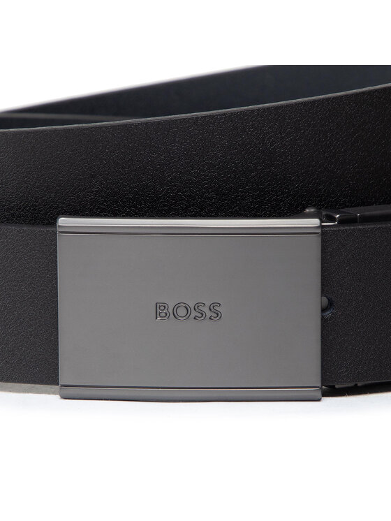 BOSS Boss Cintura da uomo Gemmy-Soft 50481175 Nero