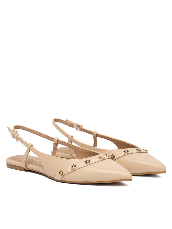 Guess Guess Baleríny FLPDOR LEA05 Béžová