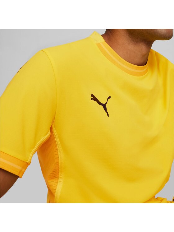 Puma Puma T-Shirt 705737 Żółty Regular Fit