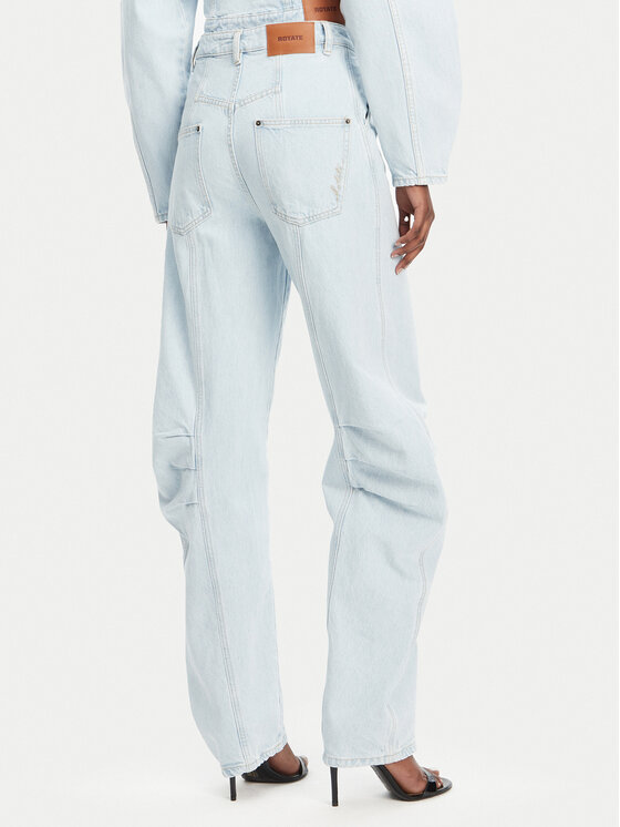 ROTATE ROTATE Blugi 1138251468 Albastru Relaxed Fit