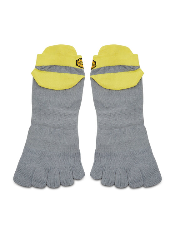 Vibram Fivefingers Zemās zeķes unisex Athletic No Show S21N04 Pelēks