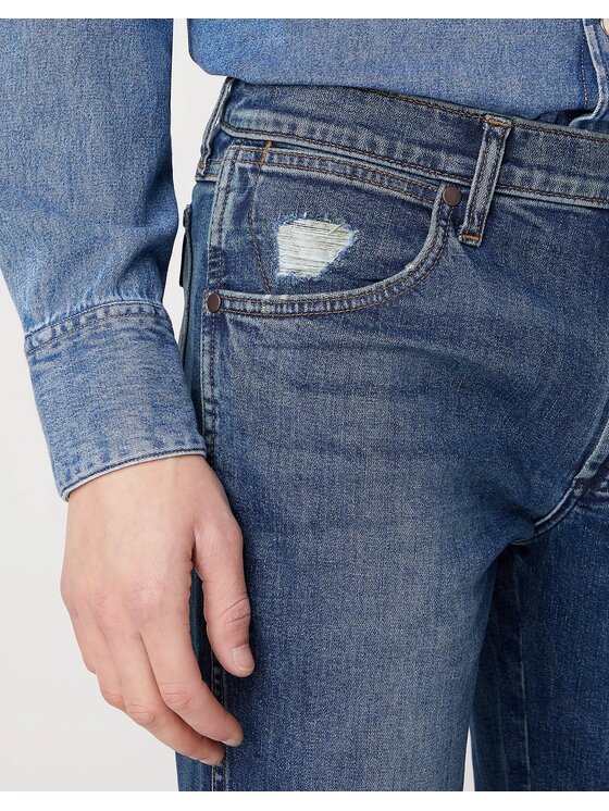 Wrangler Wrangler Jeans GREENSBORO Blu Straight Fit