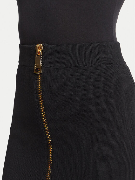 Elisabetta Franchi Elisabetta Franchi Gonna a matita GK-28B-66E2-V440 Nero Slim Fit