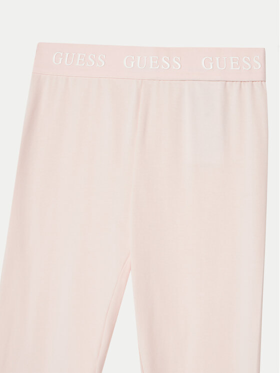 Guess Guess Jogginganzug J4YG01 KA6R4 Weiß Regular Fit