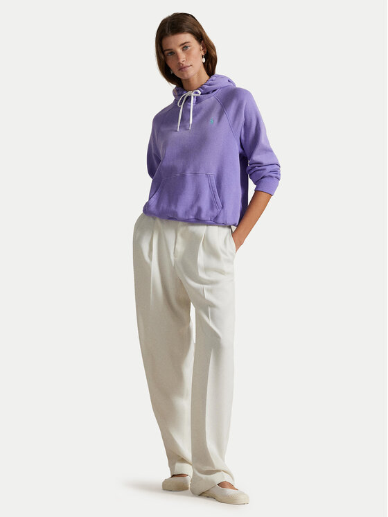 Polo Ralph Lauren Polo Ralph Lauren Суитшърт 211971691005 Виолетов Relaxed Fit