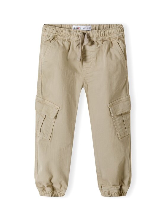 MINOTI MINOTI Spodnie cargo 17PANT 50 Beżowy Regular Fit