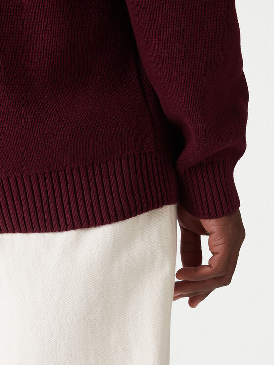 adidas adidas Pullover JX8215 Dunkelrot Regular Fit