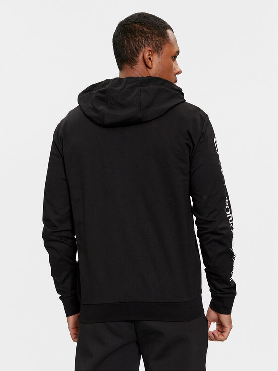 EA7 Emporio Armani EA7 Emporio Armani Mikina 7M000568 AF13512 MC001 Černá Regular Fit