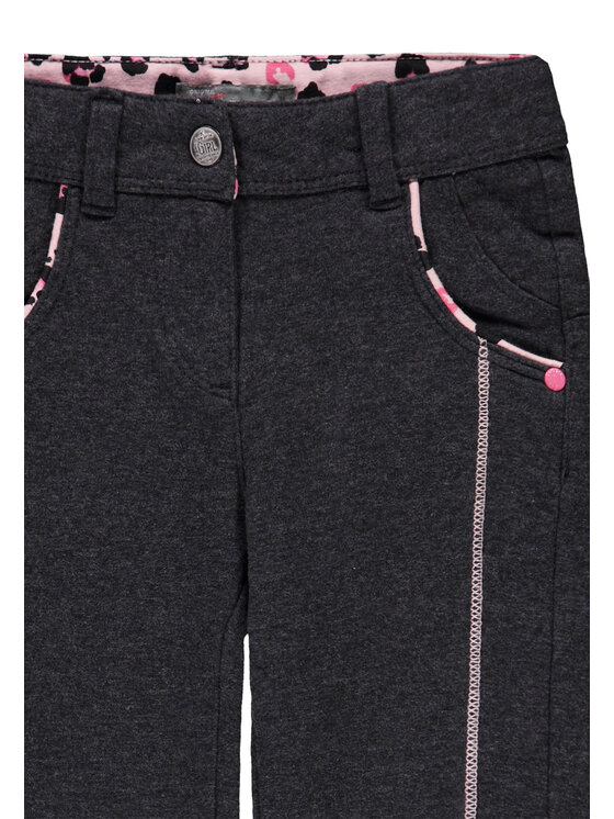 Kanz Kanz Spodnie materiałowe 1923064-8387 Szary Basic Fit