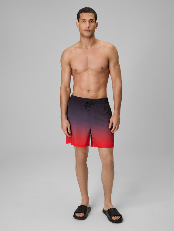 4F 4F Szorty kąpielowe SWIMWEAR Czarny Regular Fit