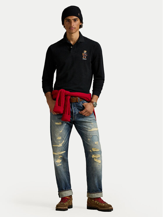 Polo Ralph Lauren Polo Ralph Lauren Polo majica 710981793002 Črna Classic Fit