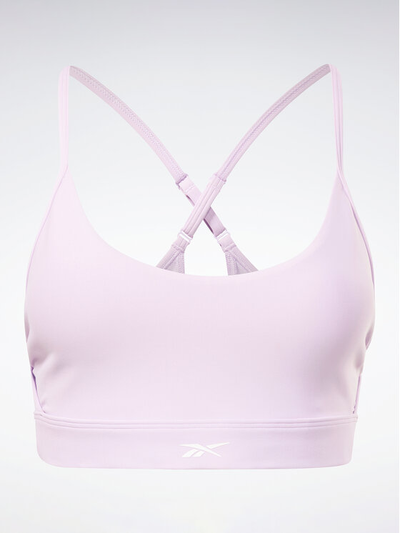 Reebok Reebok Sportovní podprsenka Lux Strappy Sports HT6147 Fialová