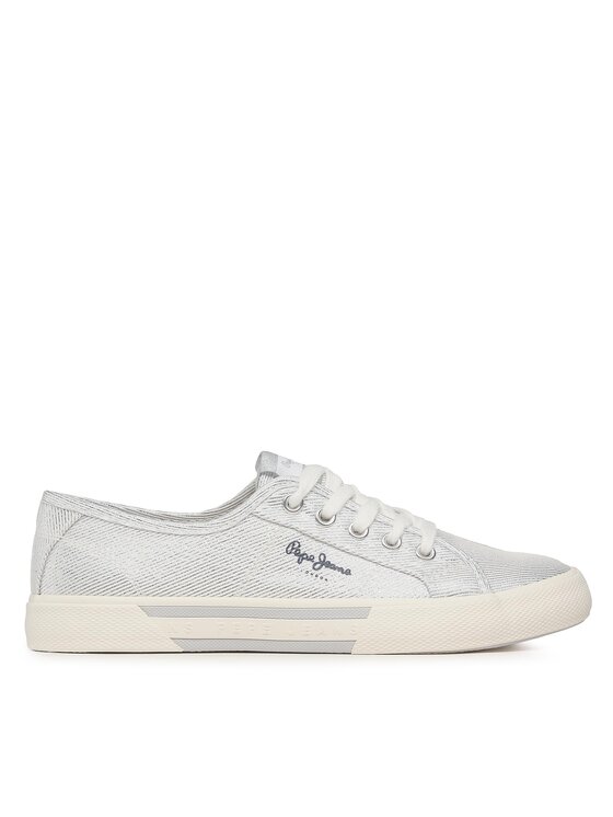 Pepe Jeans Pepe Jeans Tenis superge Brady Party W PLS31439 Srebrna