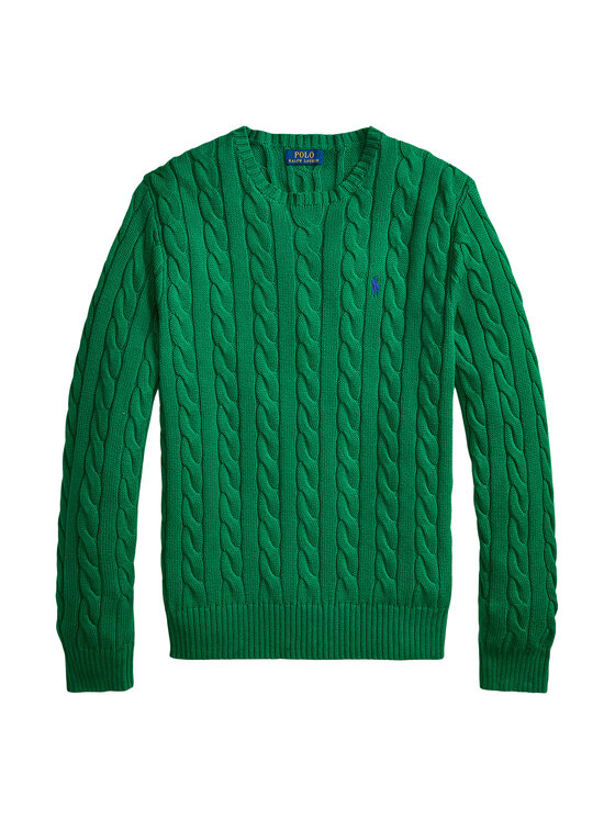 Polo Ralph Lauren Polo Ralph Lauren Πουλόβερ 710775885552 Σκούρο πράσινο Regular Fit
