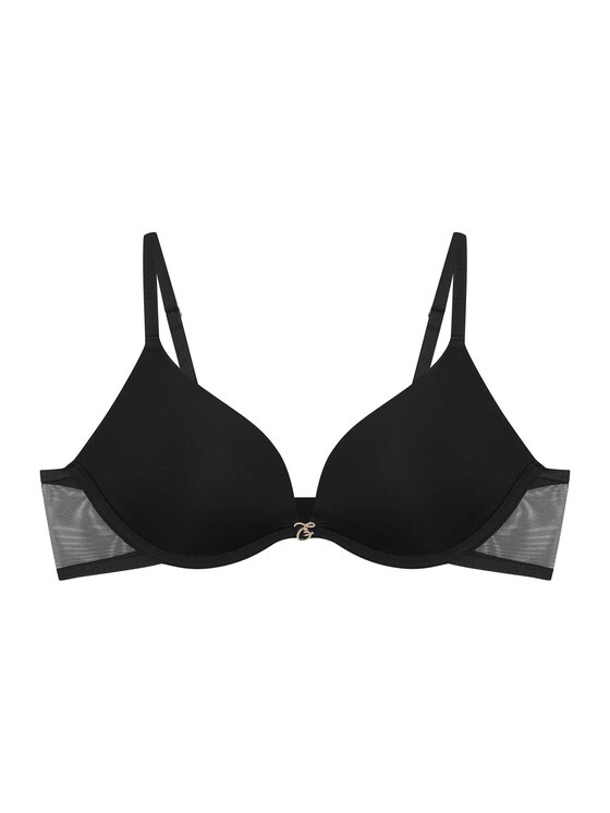 Esotiq Esotiq Biustonosz push-up 43158 Czarny