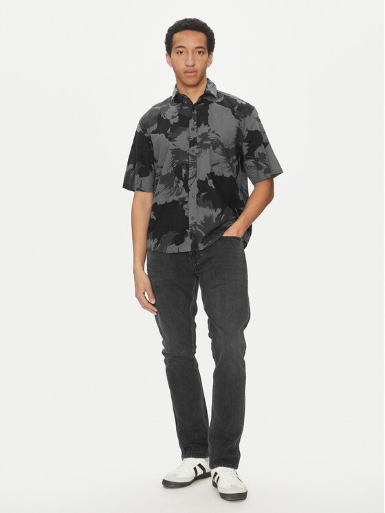Only & Sons Only & Sons Košeľa Caiden 22032123 Sivá Relaxed Fit
