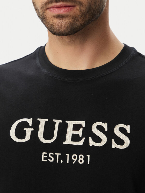 Guess Guess T-Shirt M6YI41 K4227 Černá Regular Fit