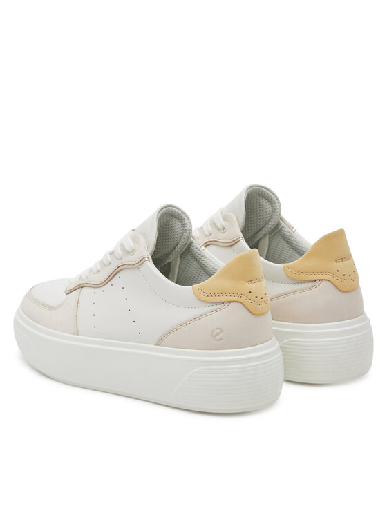 ECCO ECCO Sneakersy Street Platform W 21961361220 Biela