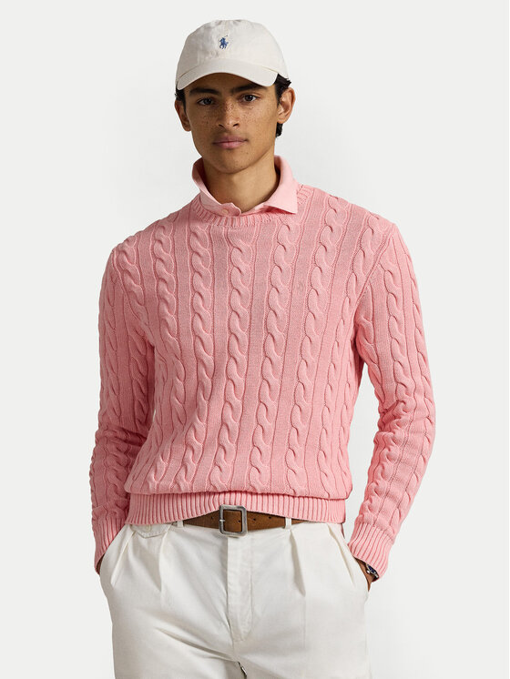 Polo Ralph Lauren Polo Ralph Lauren Svetr 710965867004 Růžová Regular Fit
