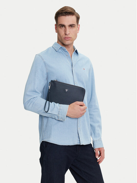 Guess Guess Плоска сумка PMBASA P5235 Cиній