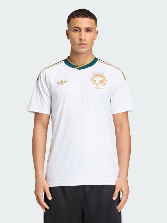 adidas adidas Koszulka techniczna 165859 Biały Slim Fit