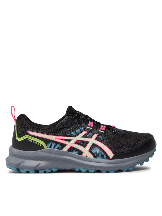 Pantofi pentru alergare Asics Trail Scout 3 1012B516 Negru