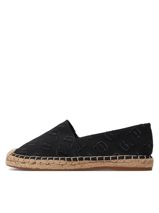 KARL LAGERFELD KARL LAGERFELD Espadryle KL80124A Czarny