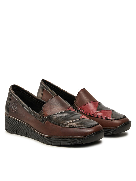 Rieker Rieker Mokasini 53785-25 Rjava
