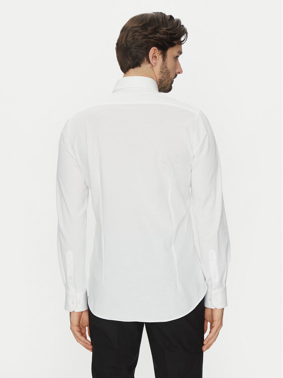 Michael Kors Michael Kors Koszula MD0MD91392 Biały Slim Fit