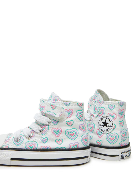 Converse Converse Tornacipő Chuck Taylor All Star Hearts Easy-On A08379C Színes