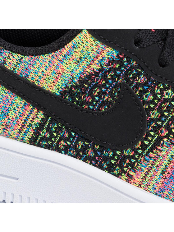 Nike air force 1 flyknit 2.0 black/hyper pink-volt outlet