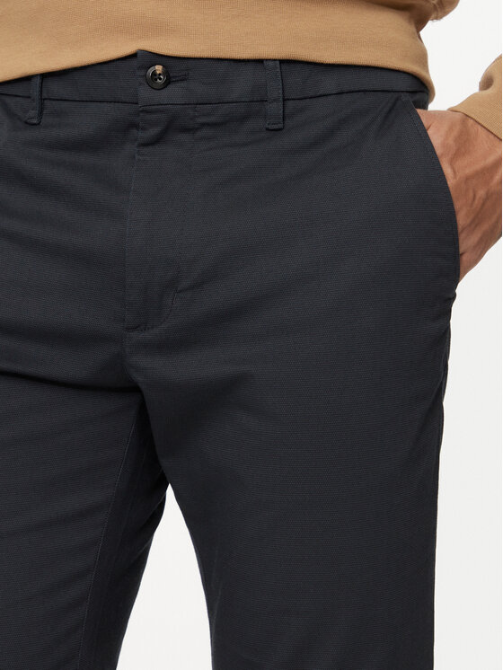 Tommy Hilfiger Tommy Hilfiger Chino hlače MW0MW35638 Mornarsko modra Slim Fit