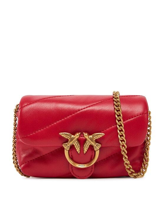 PINKO PINKO Torbica Love Puff Micro C PE 24 PCPL 100041 A0F2 Crvena