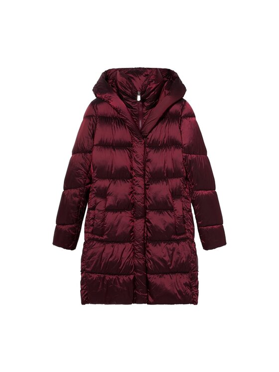 Oltre Oltre Kurtka puchowa F018J000237N036 Bordowy Baggy Fit